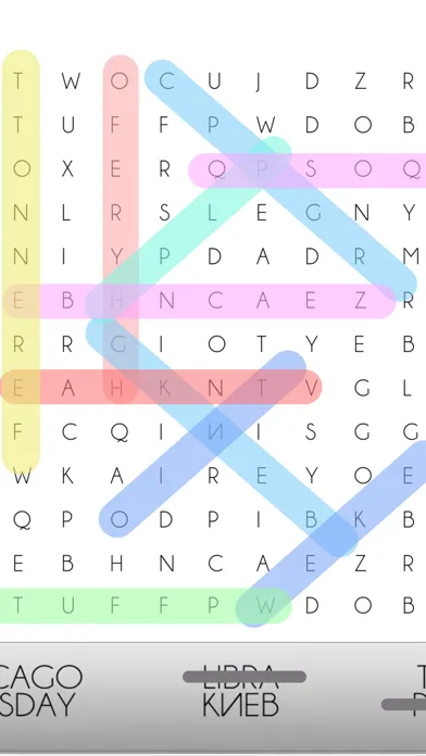 Word Hunt - Word search game Screenshots