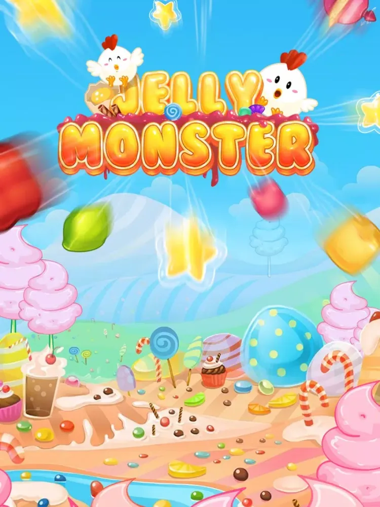 Jelly Monster: Match 2 Blast iPad  Screenshots