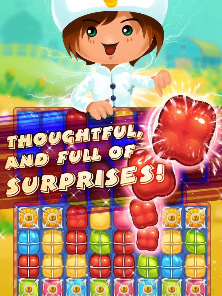 Jelly Monster: Match 2 Blast iPad  Screenshots