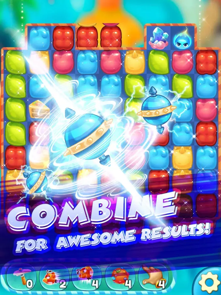 Jelly Monster: Match 2 Blast iPad  Screenshots