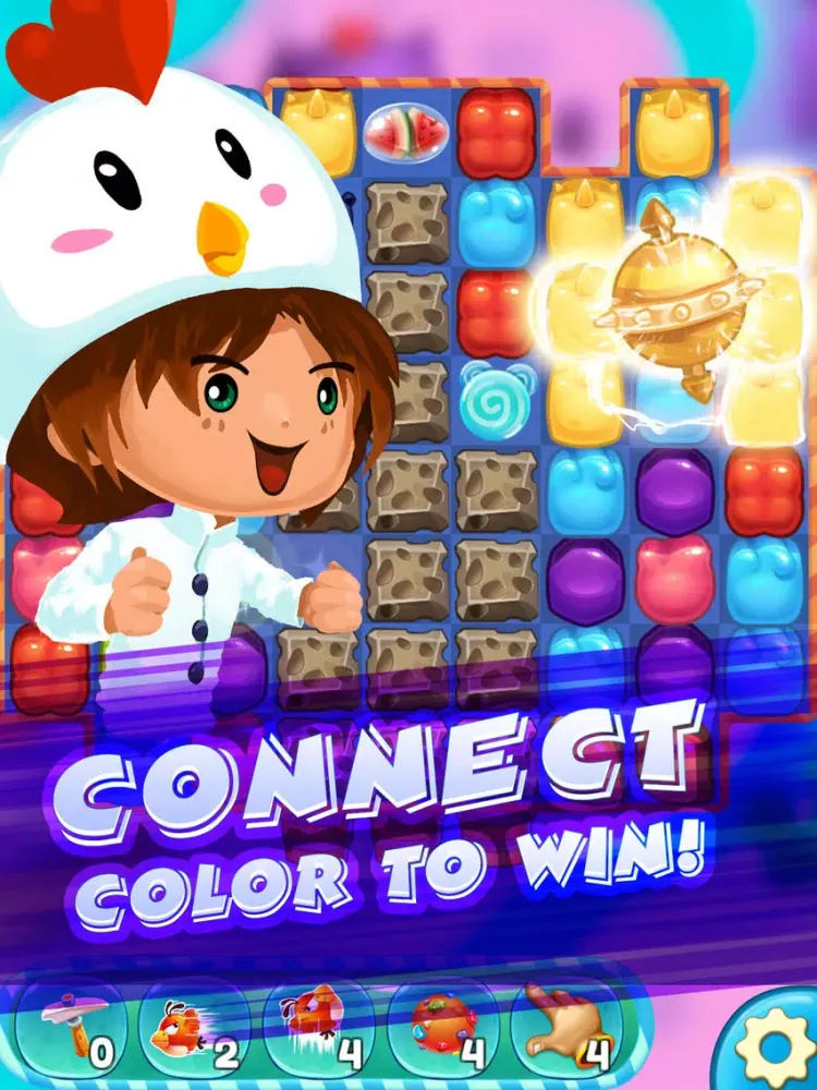 Jelly Monster: Match 2 Blast iPad  Screenshots