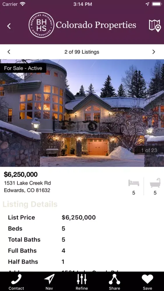 Capturas de pantalla de BHHS Colorado Properties