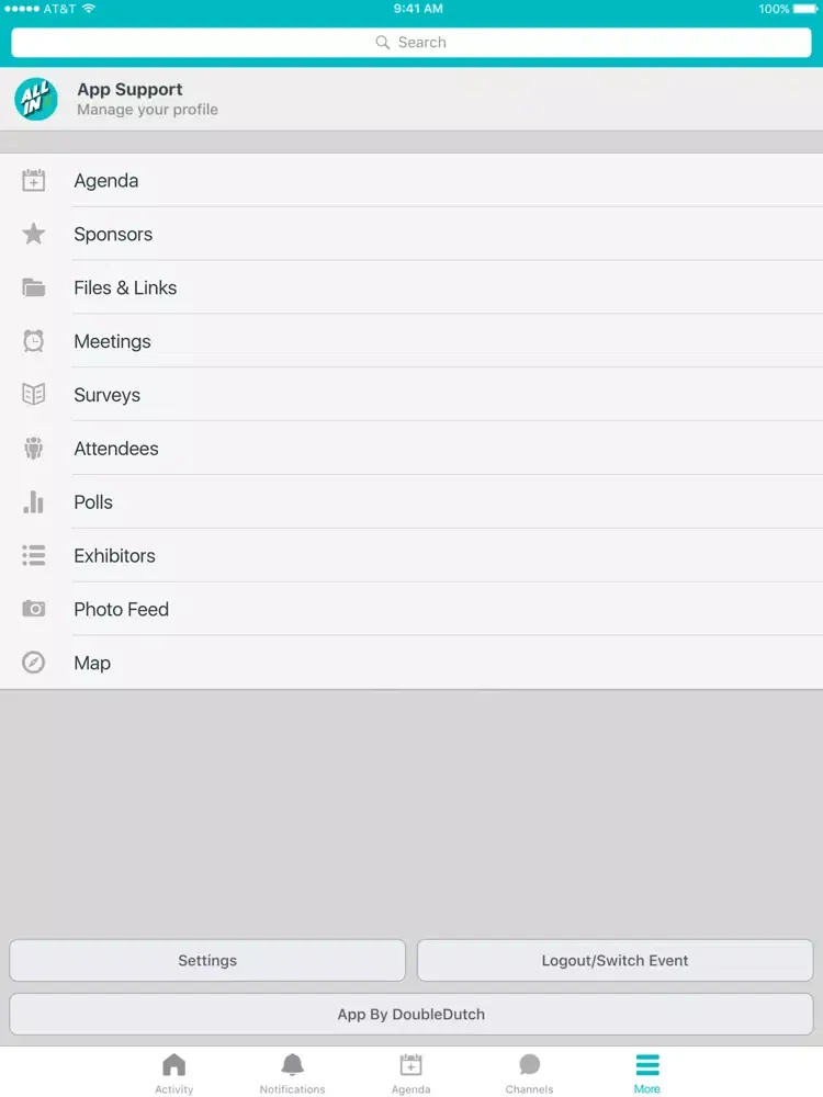 Capturas de tela do BHHS Sales Convention 2019 iPad 