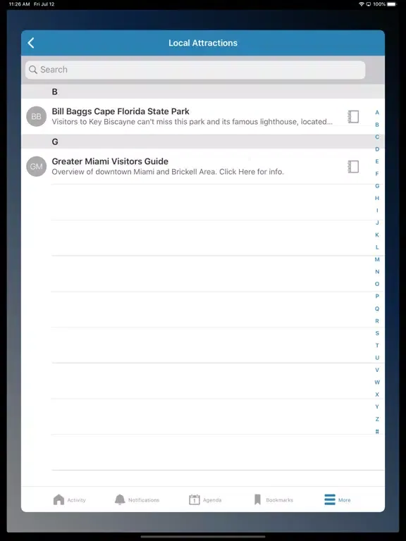 BHHS Summit 2019 iPad  Ekran Görüntüleri