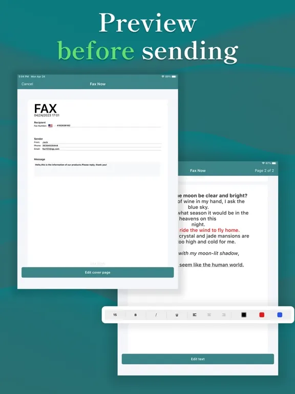 صور Fax Now: Send fax from iPhone iPad 