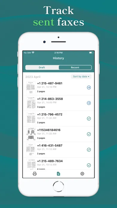 صور Fax Now: Send fax from iPhone