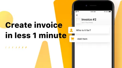 Tangkapan skrin Invoice Now: PDF Invoice Maker