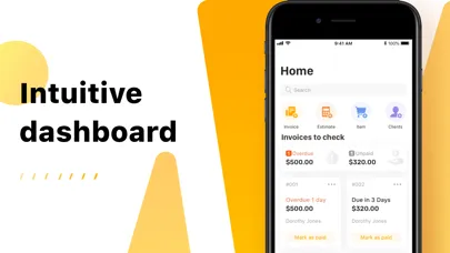 Tangkapan skrin Invoice Now: PDF Invoice Maker