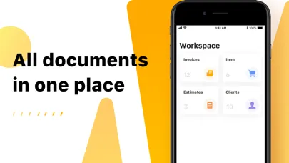 Tangkapan skrin Invoice Now: PDF Invoice Maker