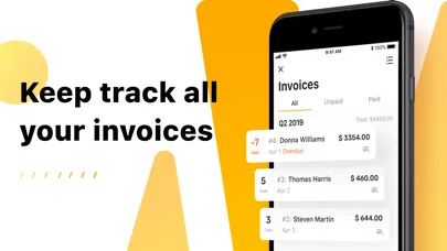 Tangkapan skrin Invoice Now: PDF Invoice Maker