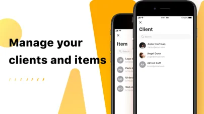 Tangkapan skrin Invoice Now: PDF Invoice Maker