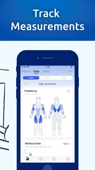 One More - Workout Tracker سکرین شاٹس