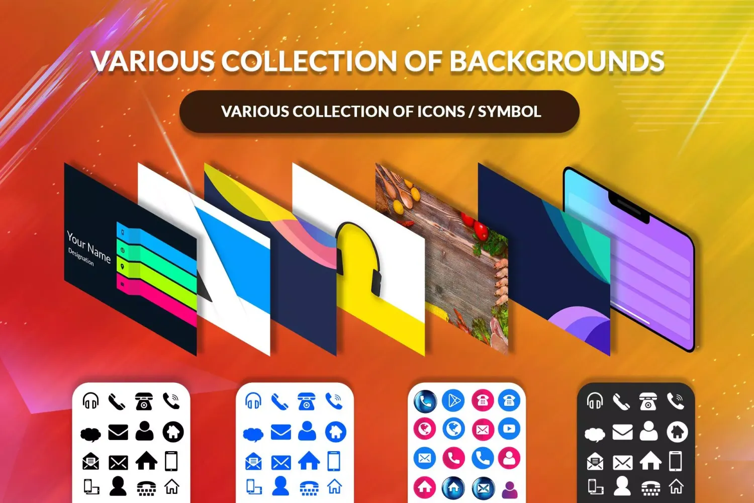 Digital Business Card Maker Screenshots