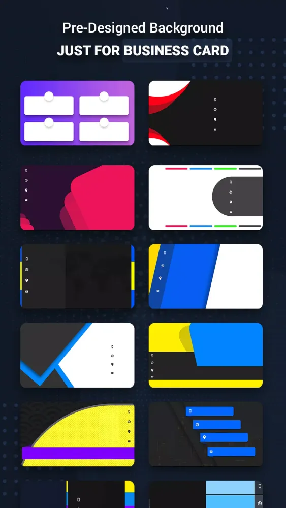 Hindi Business Card Maker Ekran Görüntüleri