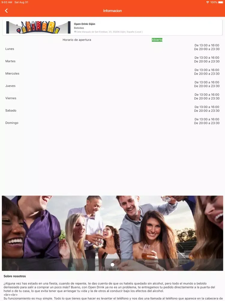 صور Aloha24 - Comida a domicilio iPad 