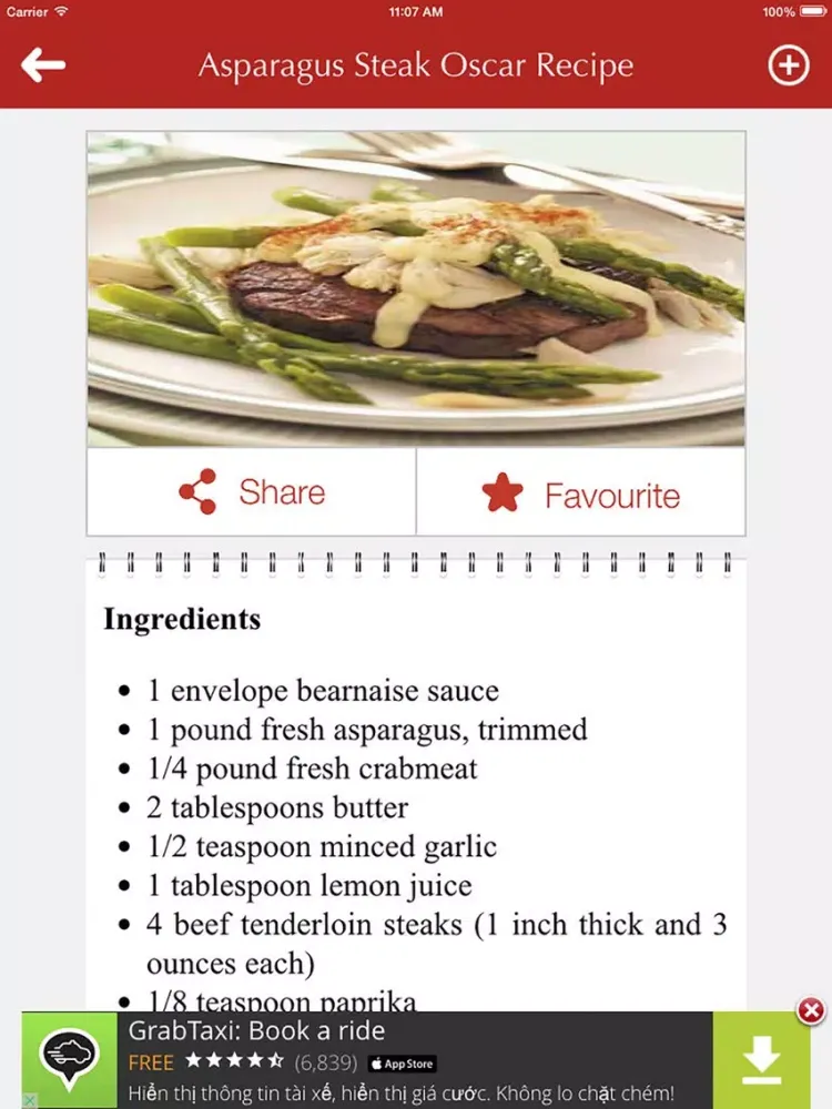 ภาพหน้าจอของ Bbq & Grilling Recipes - best cooking tips, ideas iPad 