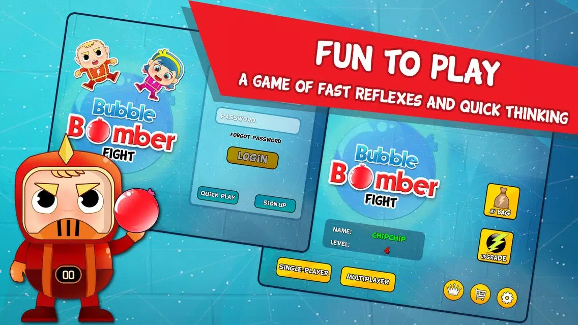 Capturas de tela do Bubble Bomber Fight