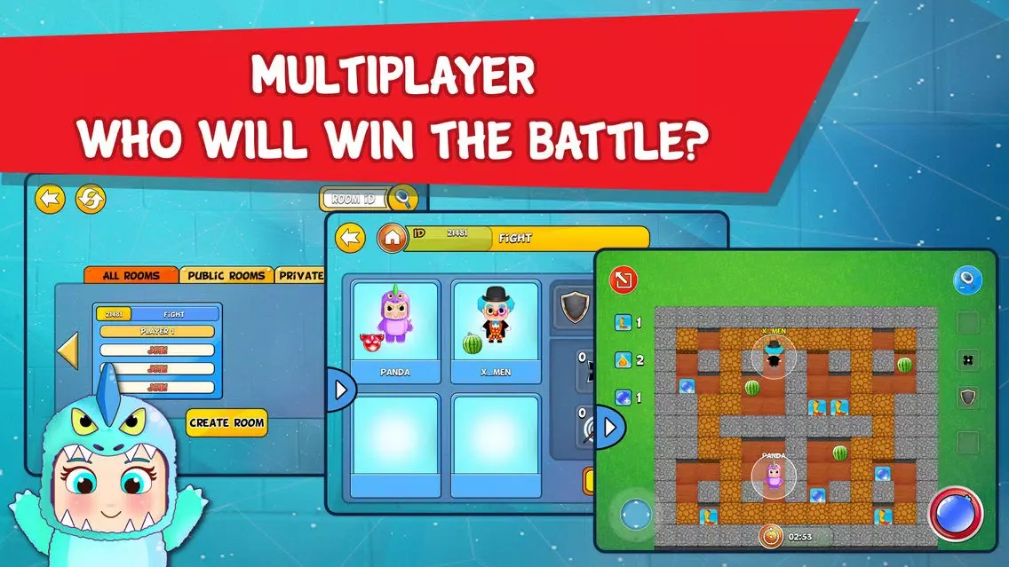 Capturas de tela do Bubble Bomber Fight