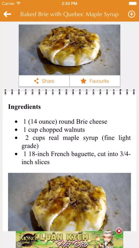 Canadian Food Recipes - best cooking tips, ideas應用截圖