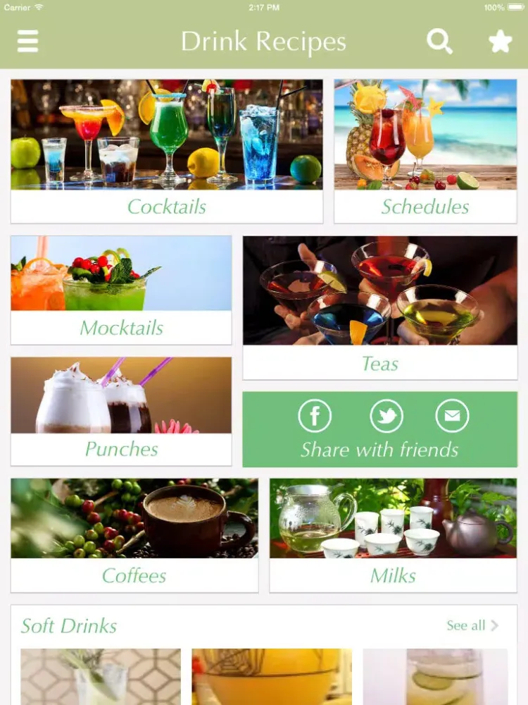 صور Drink Recipes - best collection of mocktails, cocktails, and popular mixed drinks . iPad 