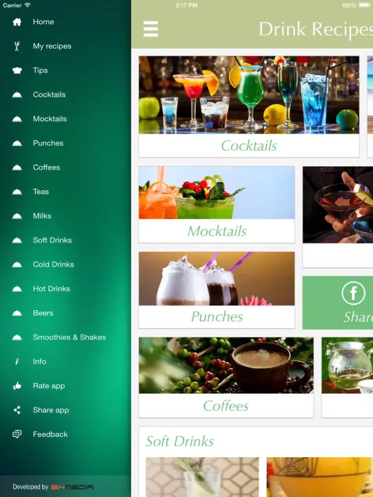 صور Drink Recipes - best collection of mocktails, cocktails, and popular mixed drinks . iPad 