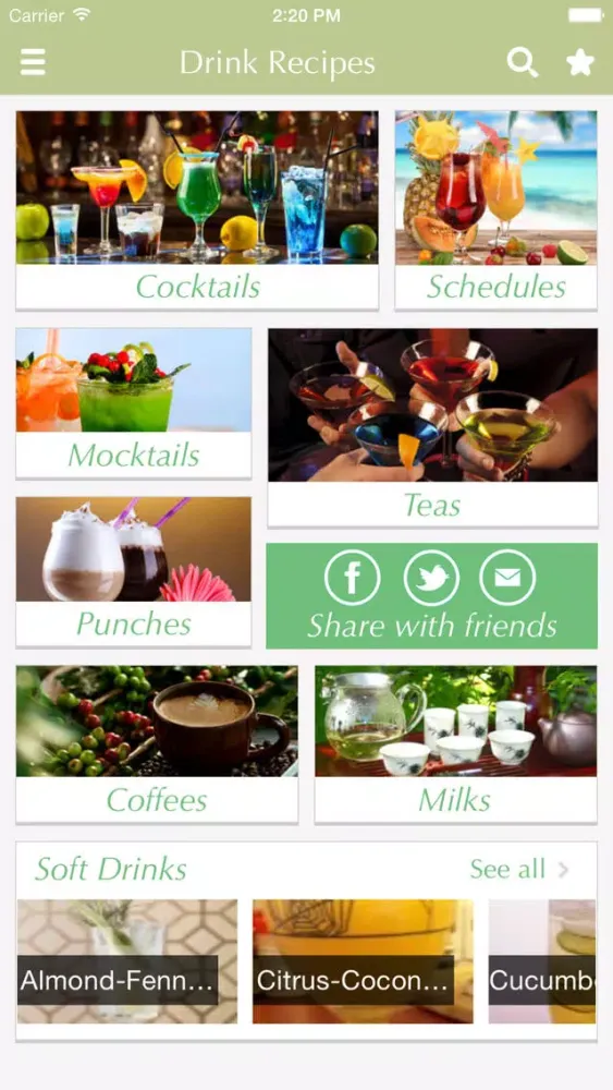صور Drink Recipes - best collection of mocktails, cocktails, and popular mixed drinks .