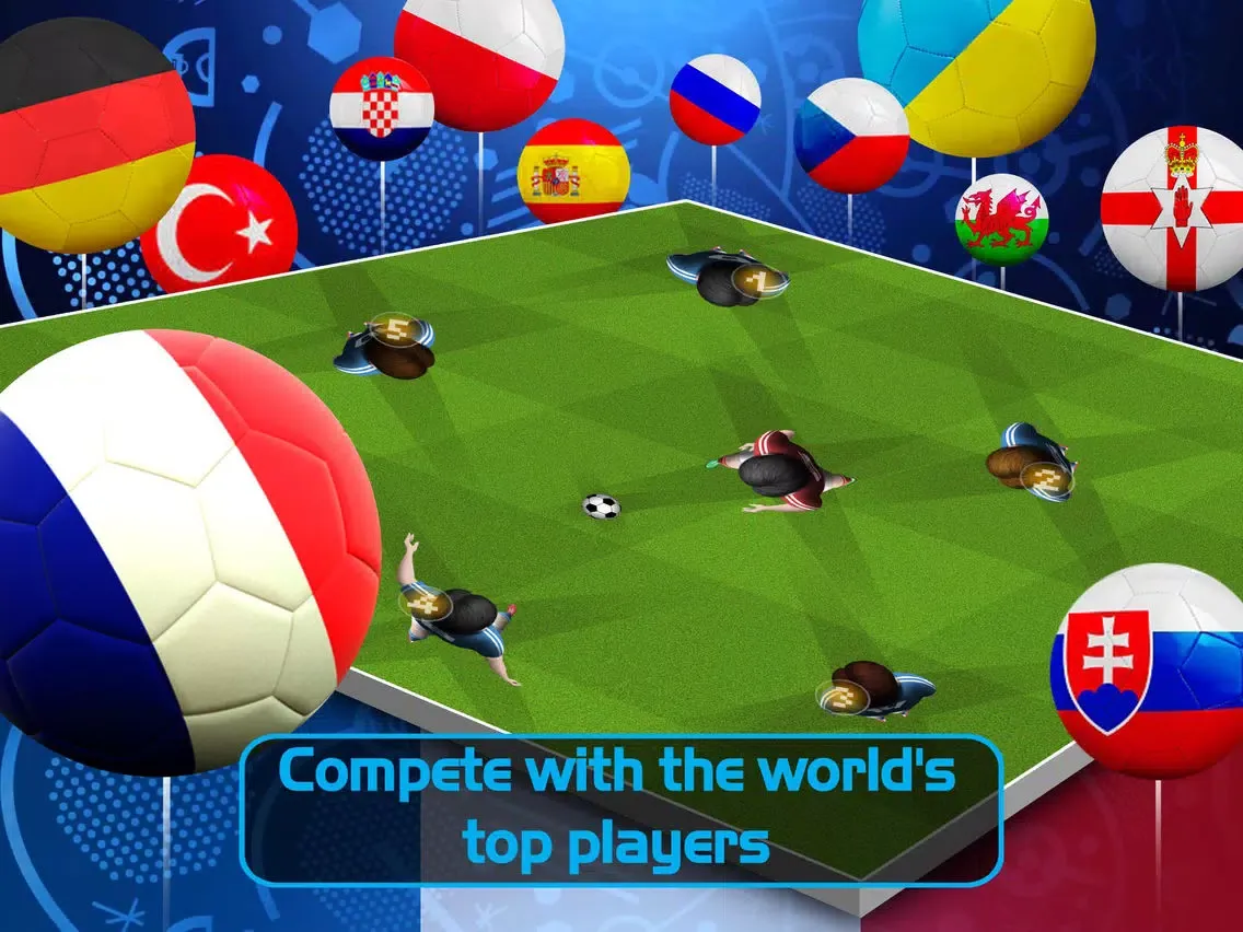 Tiki Taka Soccer - Euro 2016 Edition iPad  Ekran Görüntüleri