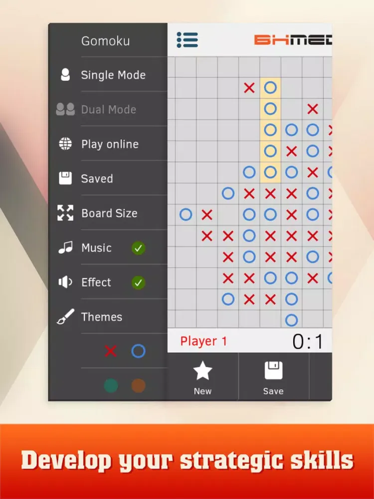Tangkapan layar Gomoku Game - 5 in a row iPad 