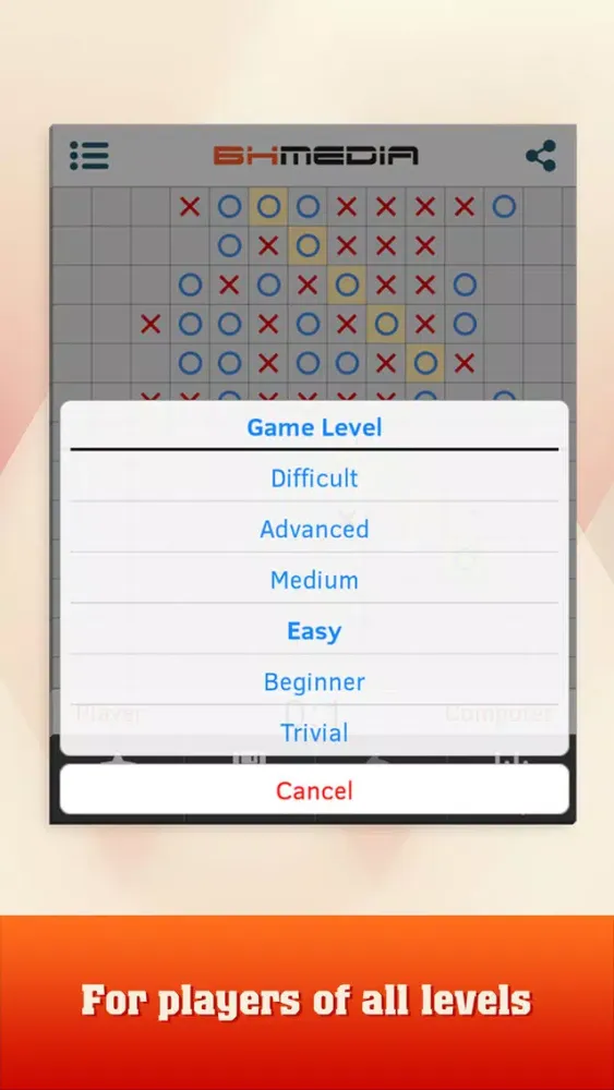 Tangkapan layar Gomoku Game - 5 in a row