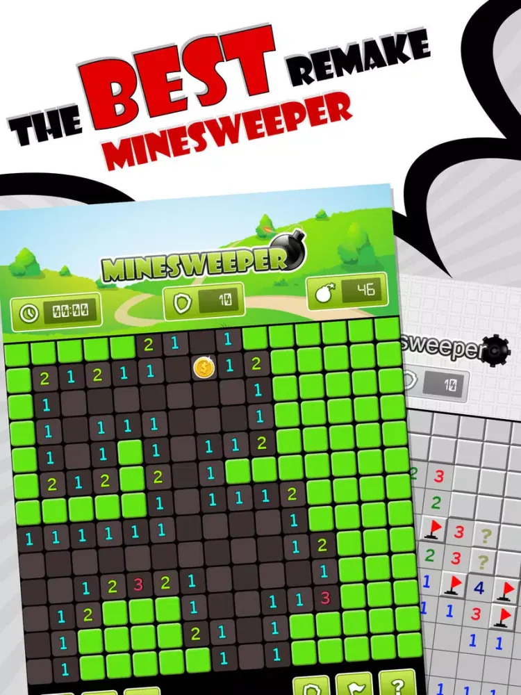 Minesweeper 2015 - play classic puzzle game free iPad  স্ক্রিনশট