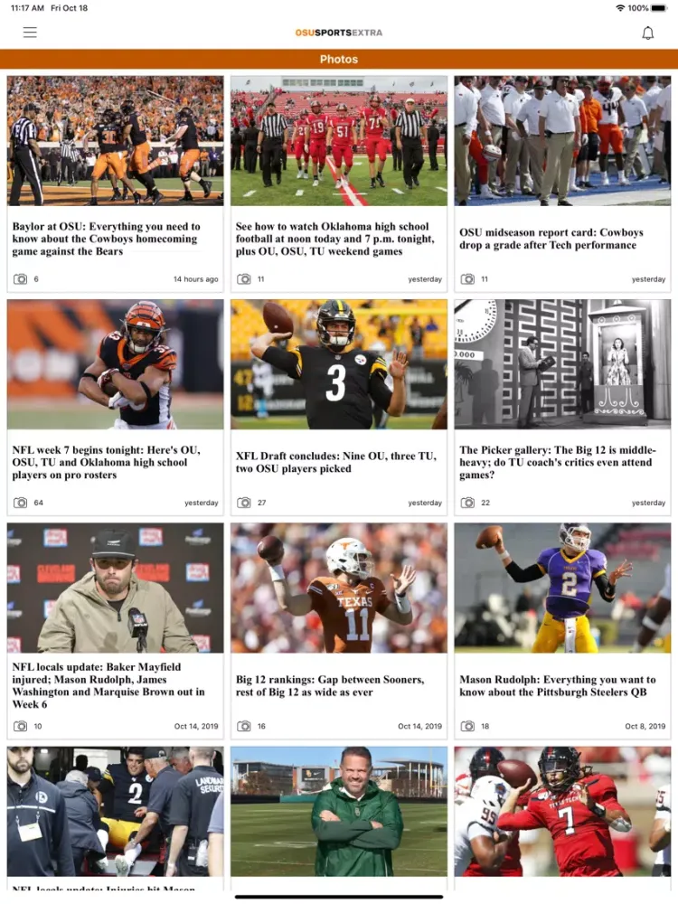 OSU Sports Extra iPad 应用截图