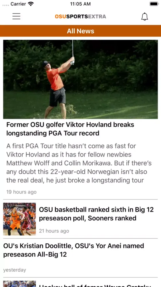 OSU Sports Extra应用截图