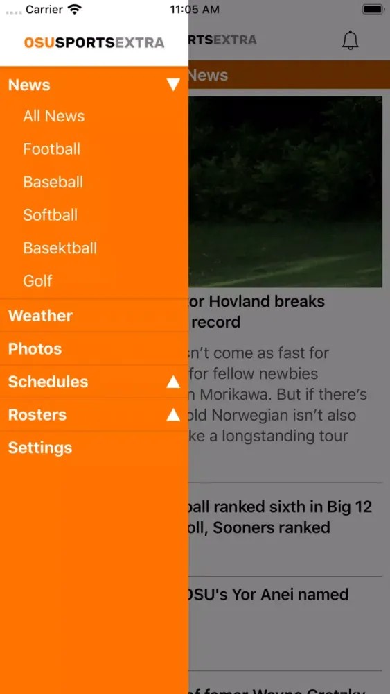 OSU Sports Extra应用截图