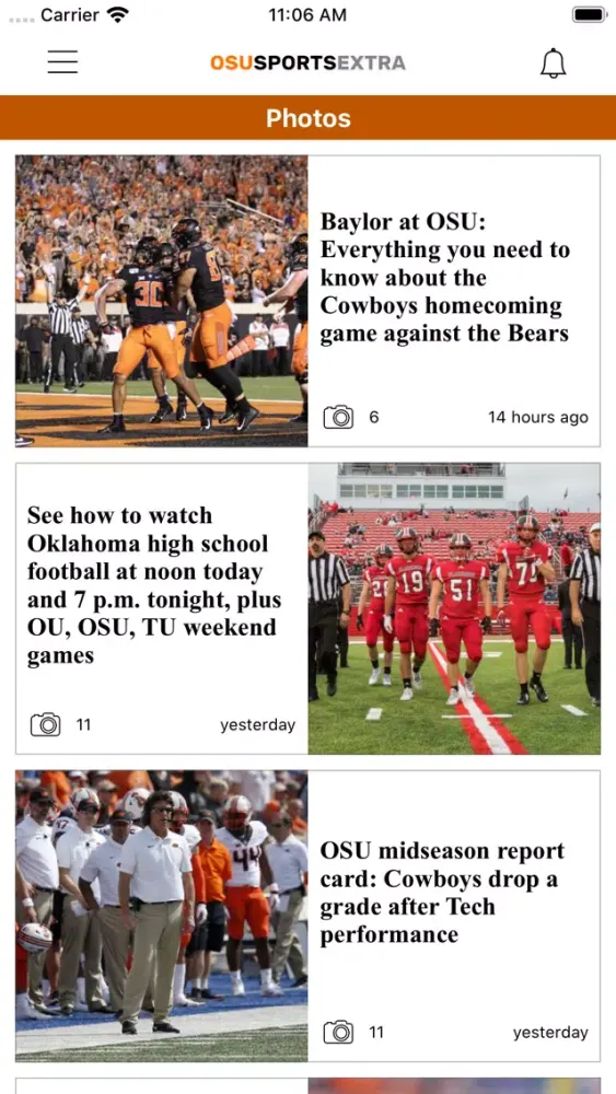 OSU Sports Extra应用截图