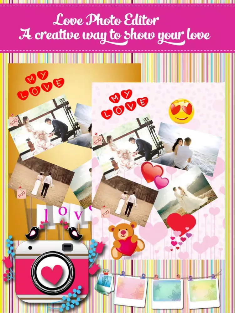 Love Photo Editor iPad  স্ক্রিনশট