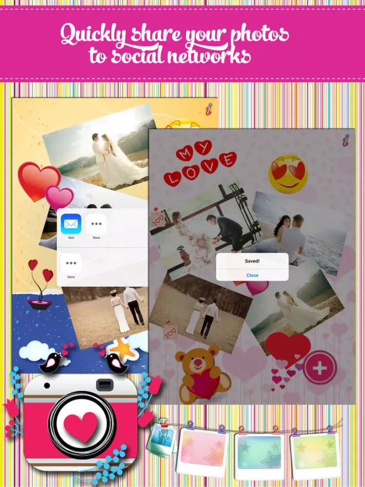 Love Photo Editor iPad  স্ক্রিনশট