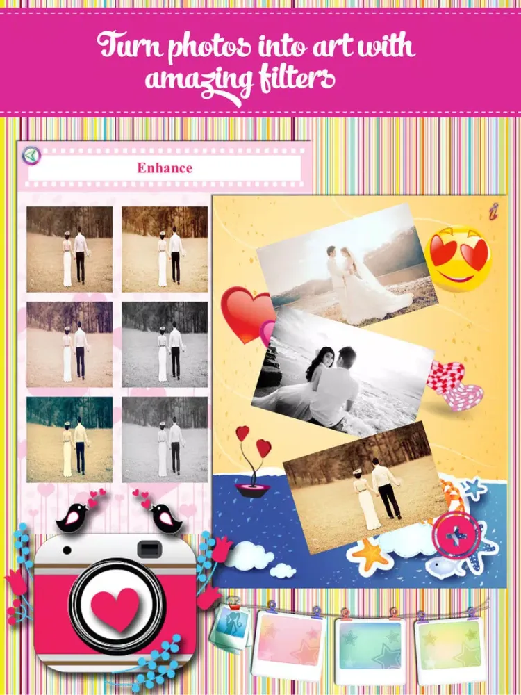 Love Photo Editor iPad  স্ক্রিনশট