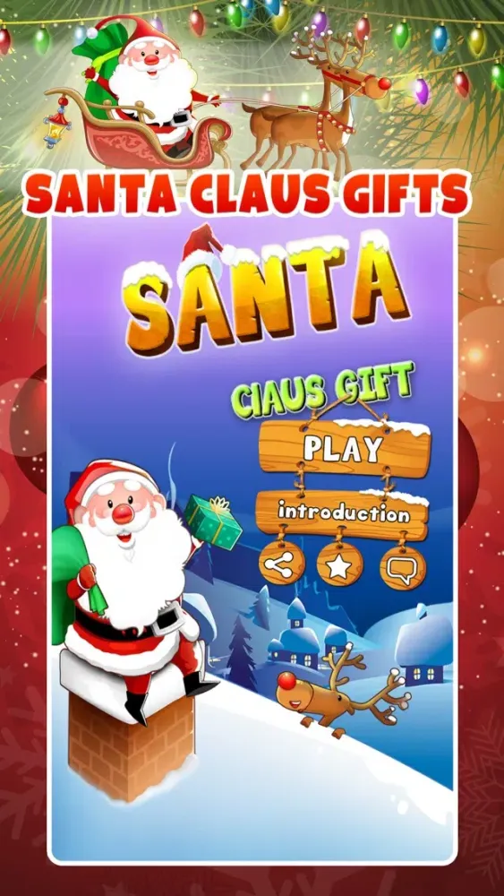 Santa Claus Gifts - free 3D Christmas game Screenshots