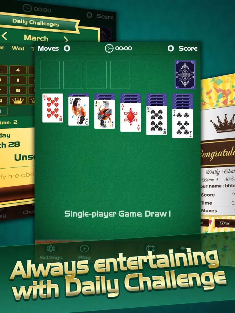 Myidol Solitaire 2015 iPad  스크린샷