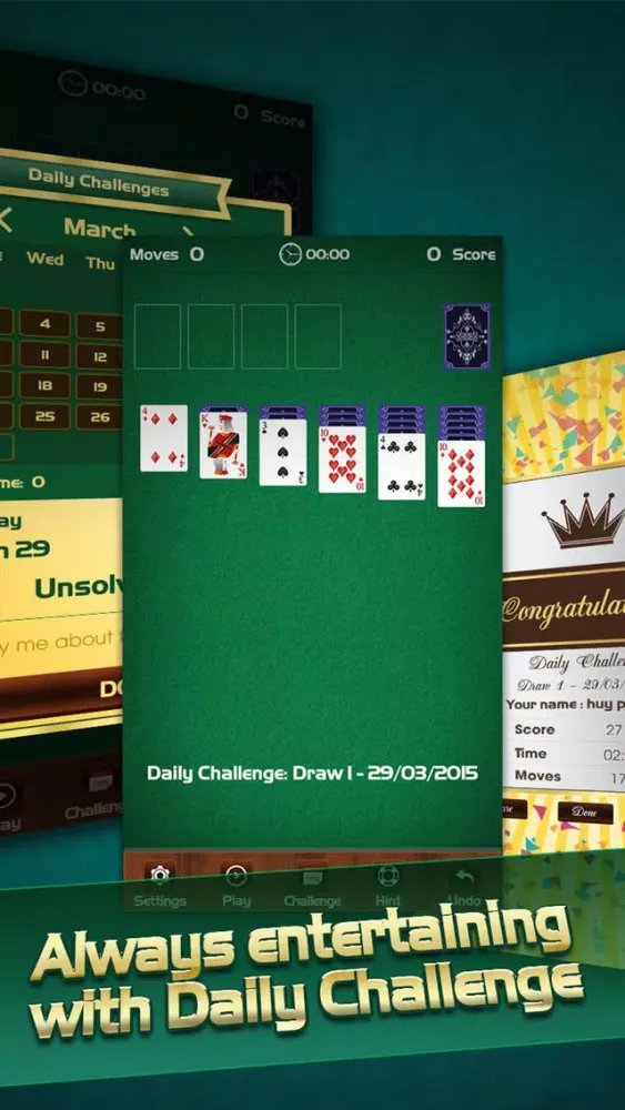Myidol Solitaire 2015 스크린샷