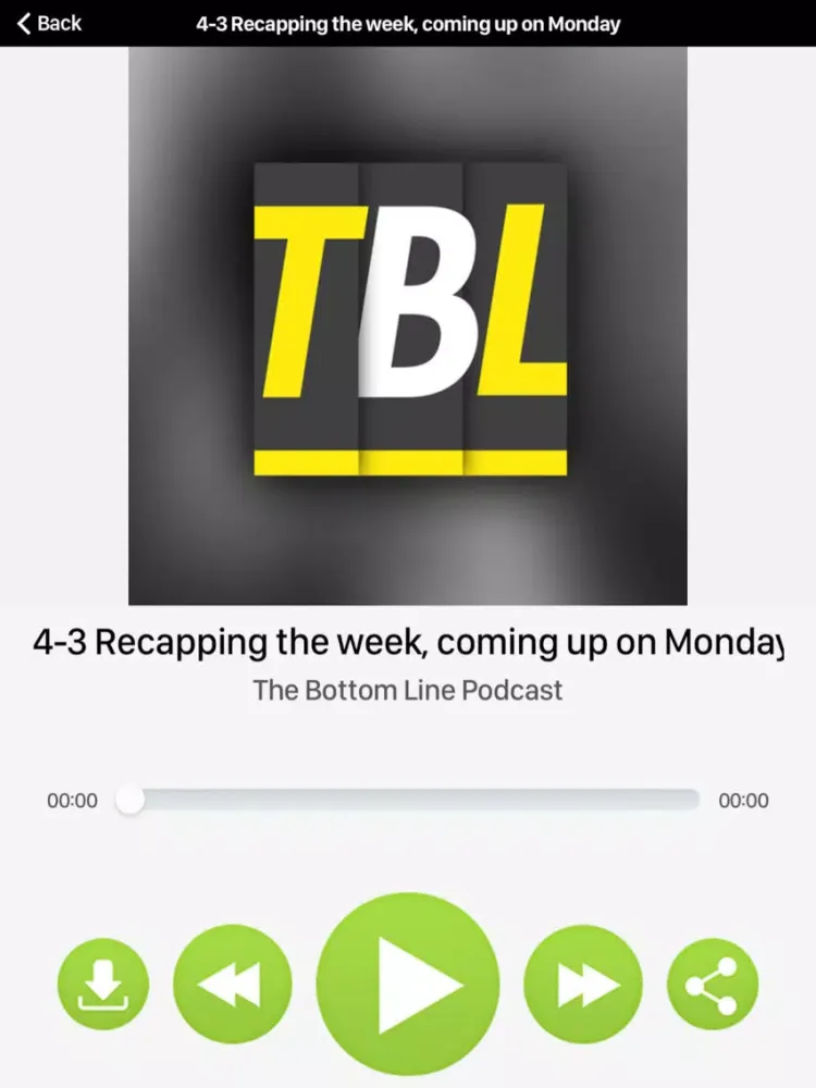 The Bottom Line TBL iPad  سکرین شاٹس