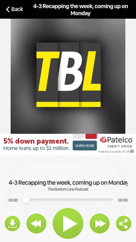 The Bottom Line TBL سکرین شاٹس