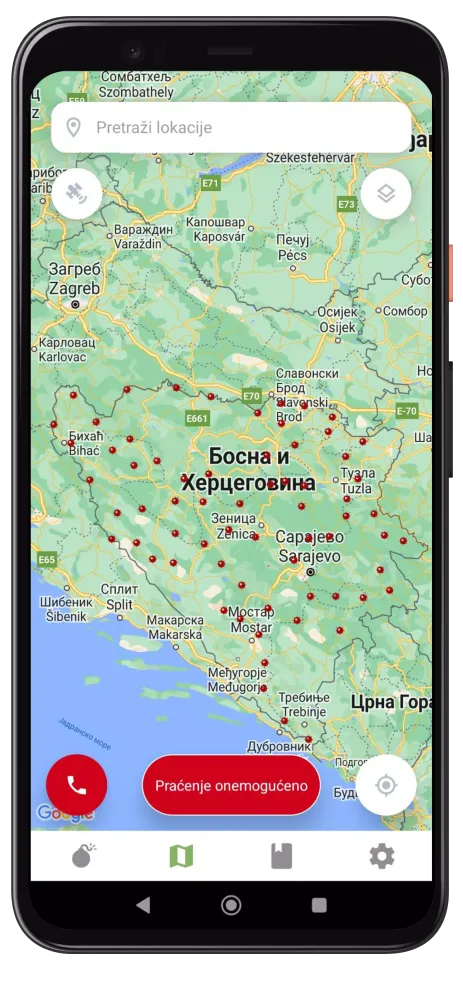 BH Mine Suspected Areas 스크린샷