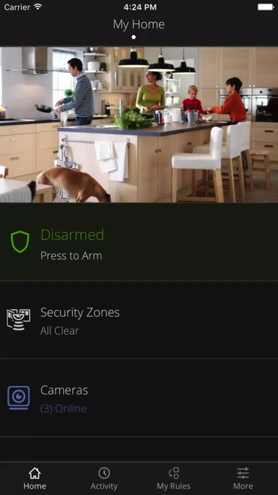 Скриншоты BHN Home Security