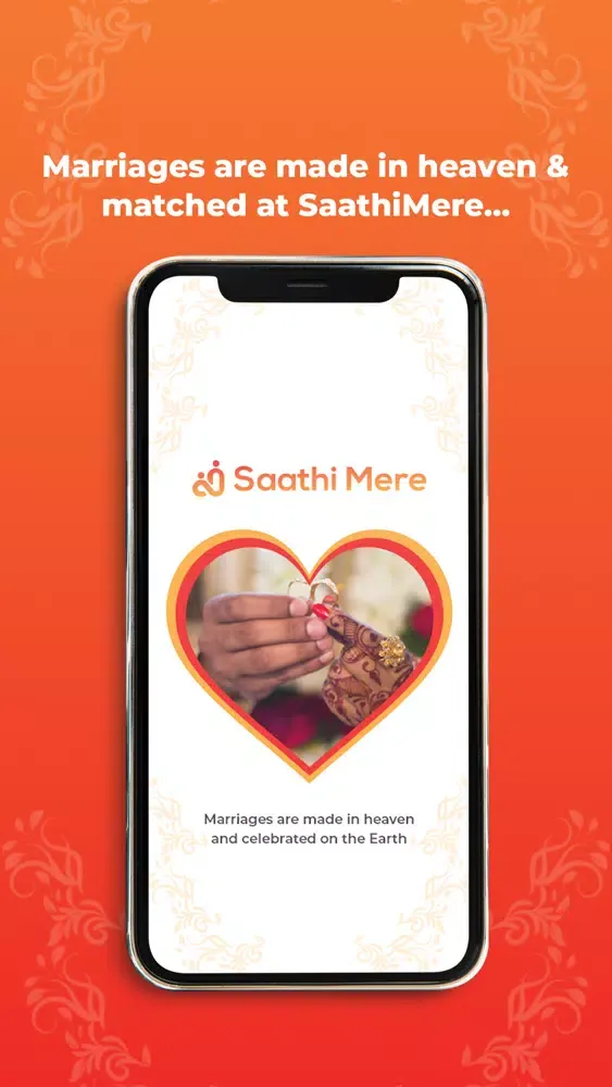 Capturas de tela do Saathi Mere - Matrimonial App