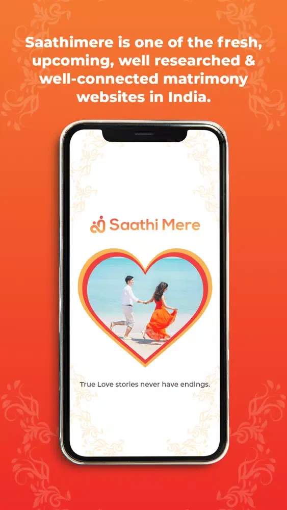 Capturas de tela do Saathi Mere - Matrimonial App