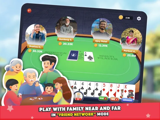 Marriage Card Game by Bhoos iPad  Screenshots
