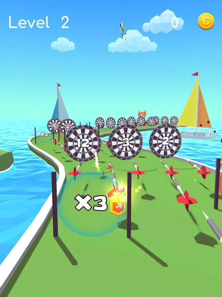 Zrzuty ekranu DartShooty3D iPad 