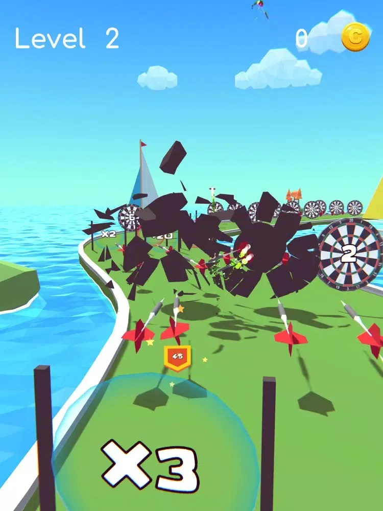Zrzuty ekranu DartShooty3D iPad 