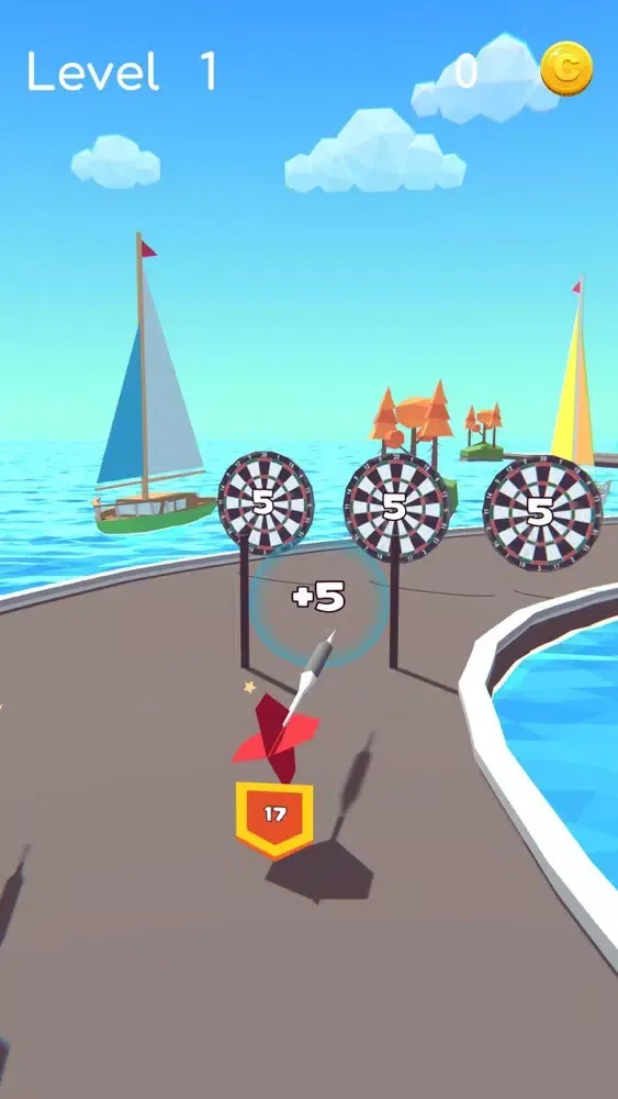 Zrzuty ekranu DartShooty3D